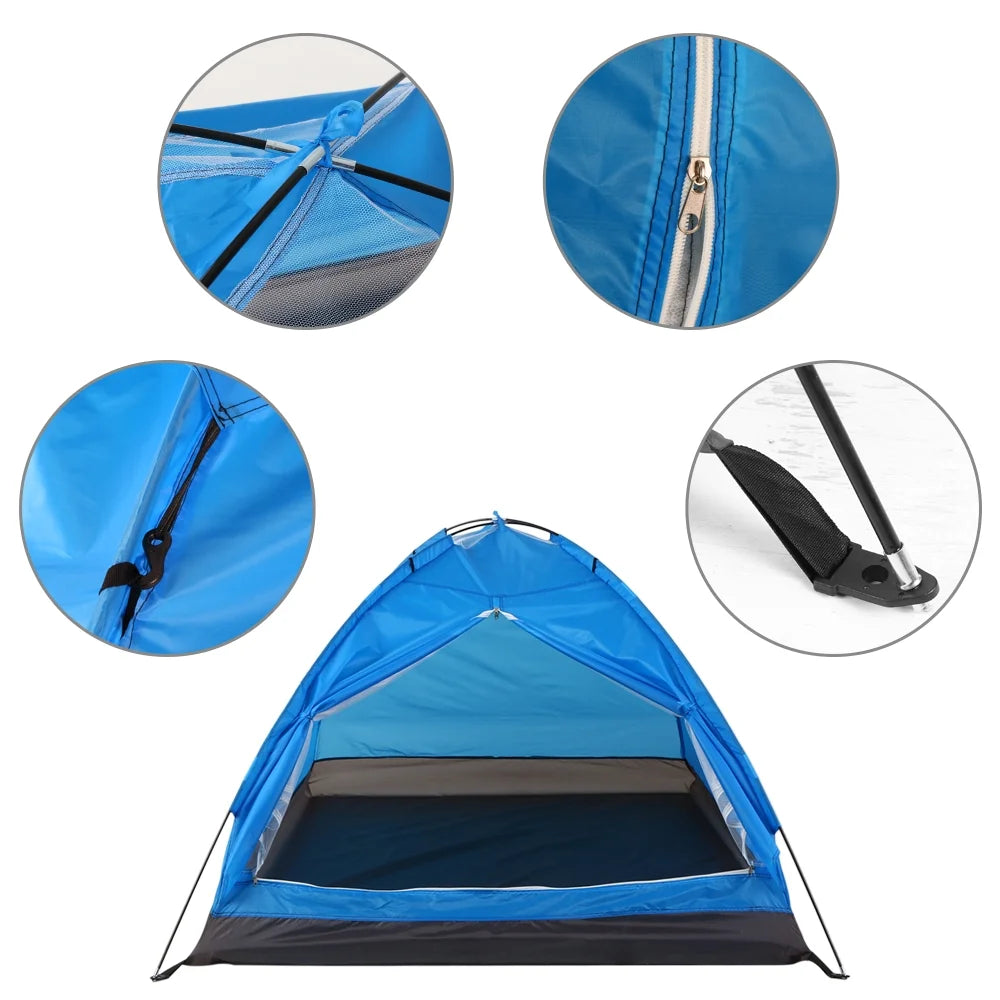 2 Person Portable Beach Camping Tent F410929