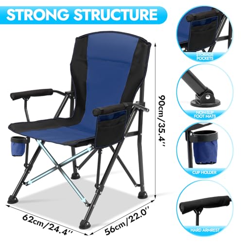 Oversized Folding Camping Chair 2 Pack E836