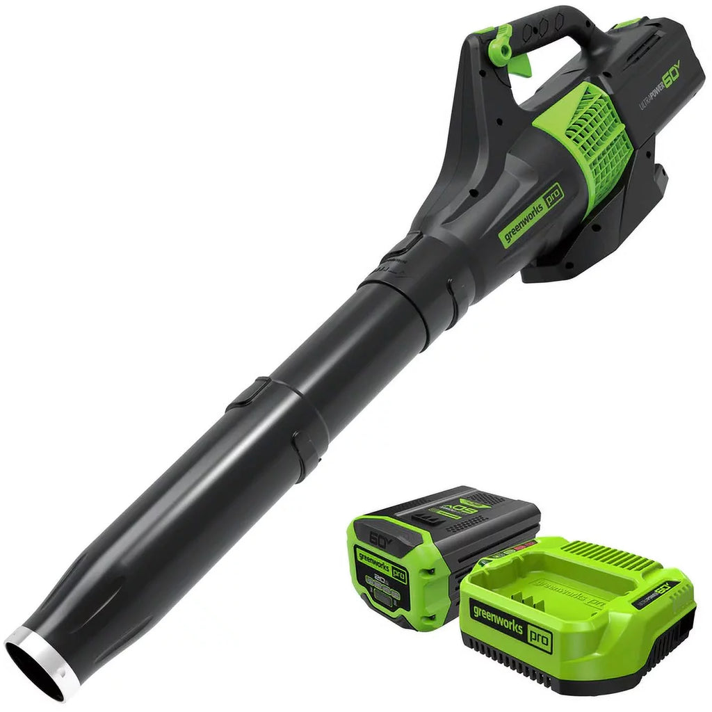 60V Cordless Leaf Blower with 2.0Ah Battery & Charger A727