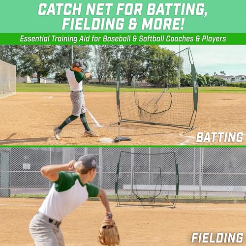7x7 ft Baseball & Softball Net with Strike Zone H1929