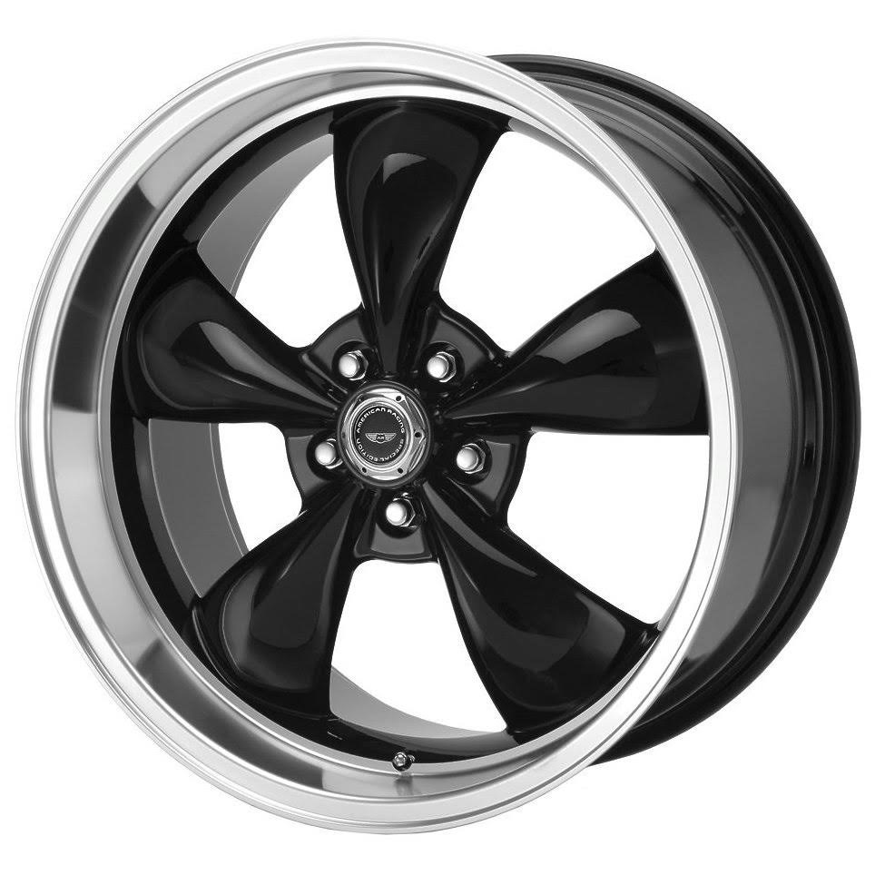 17x10.5 5x120.65 Black Wheel L90004