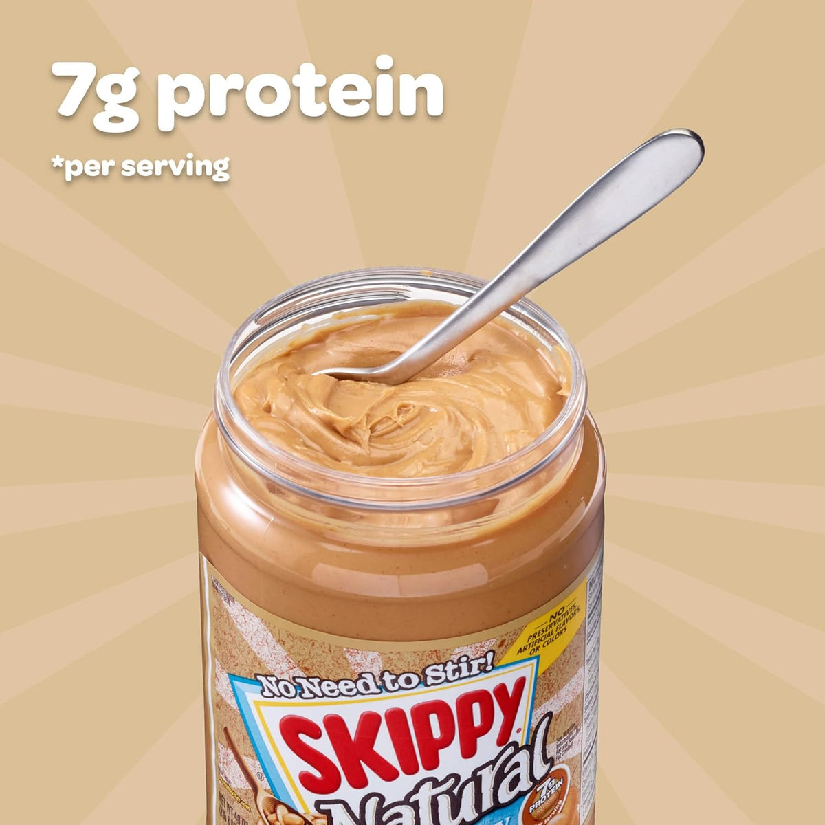 40 Ounce Twin Pack Natural Creamy Peanut Butter Spread X476