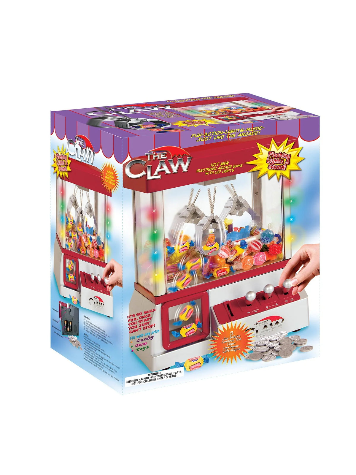 Mini Claw Machine for Kids Red Q44956