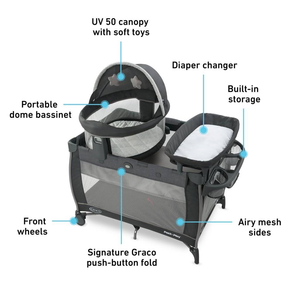 Portable Playard Bassinet G18432