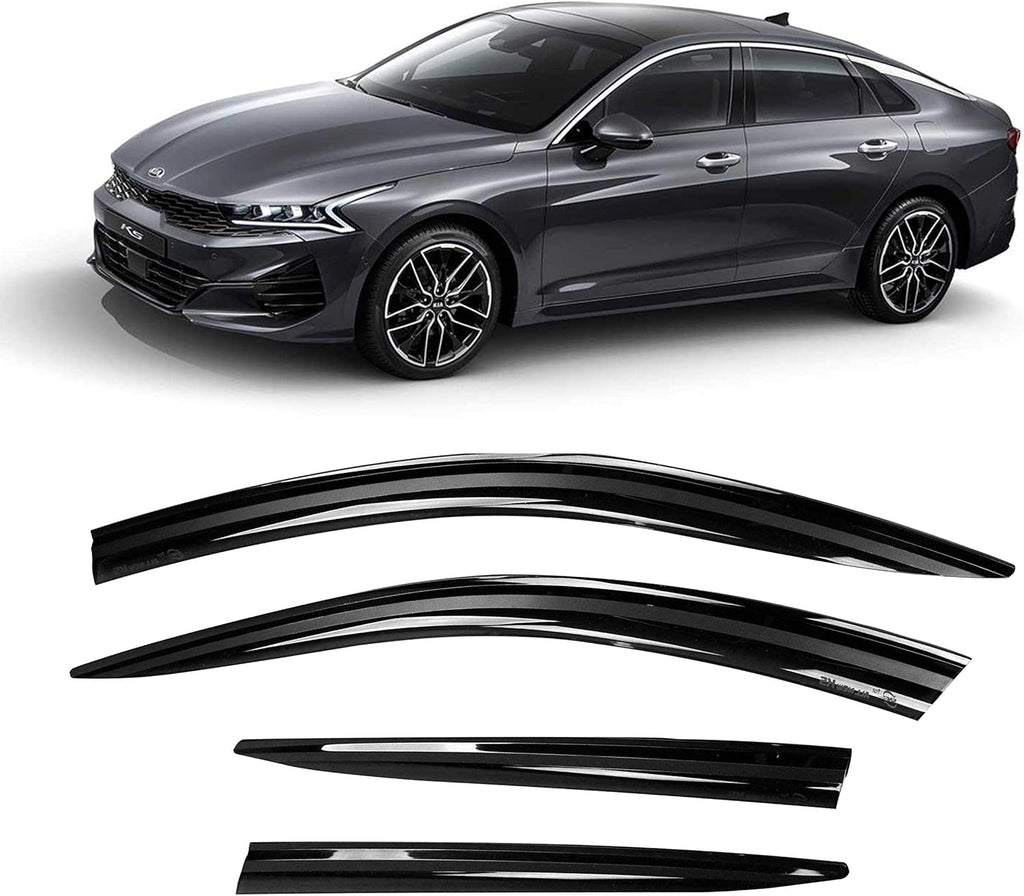 Set of 4 Acrylic Side Window Wind Deflector K644834