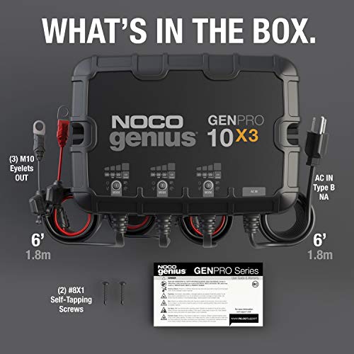 3-Bank 30A Onboard Battery Charger W1999