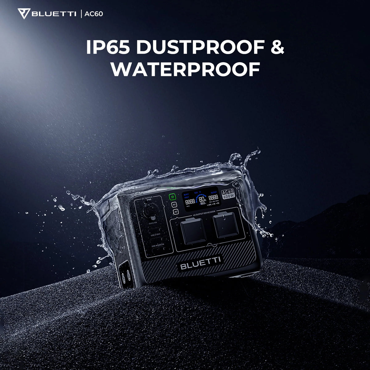 600W 403Wh LiFePO4 Portable Power Station J233796