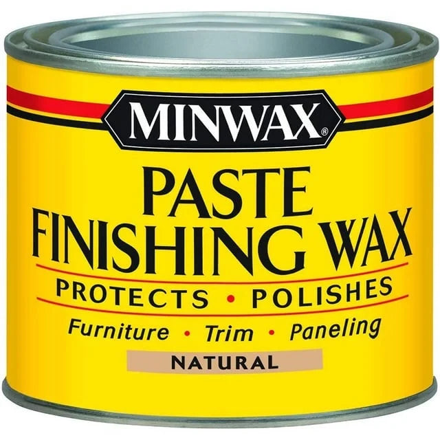 Natural Paste Finishing Wax, 1-Pound D7689
