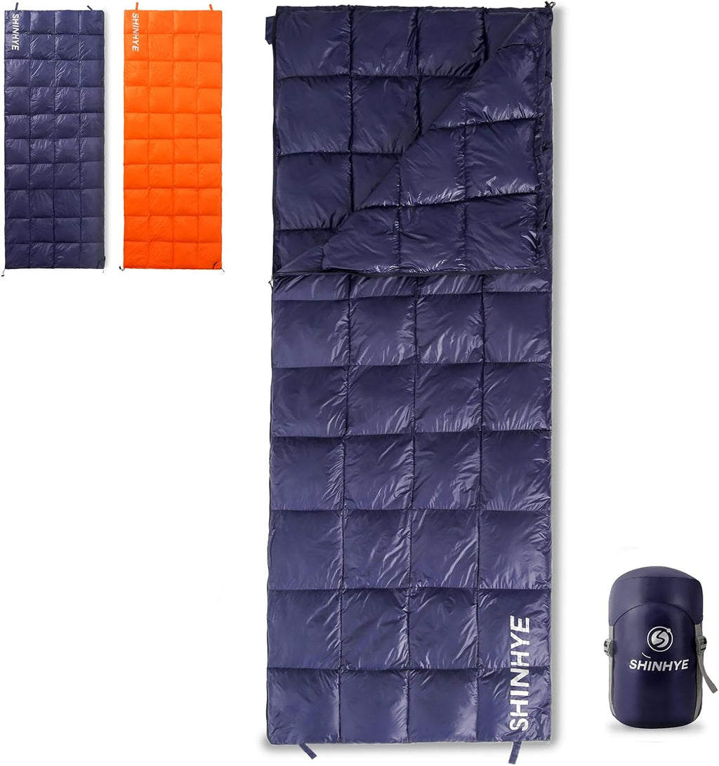 600 Fill Down Ultralight Envelope Sleeping Bag D5111
