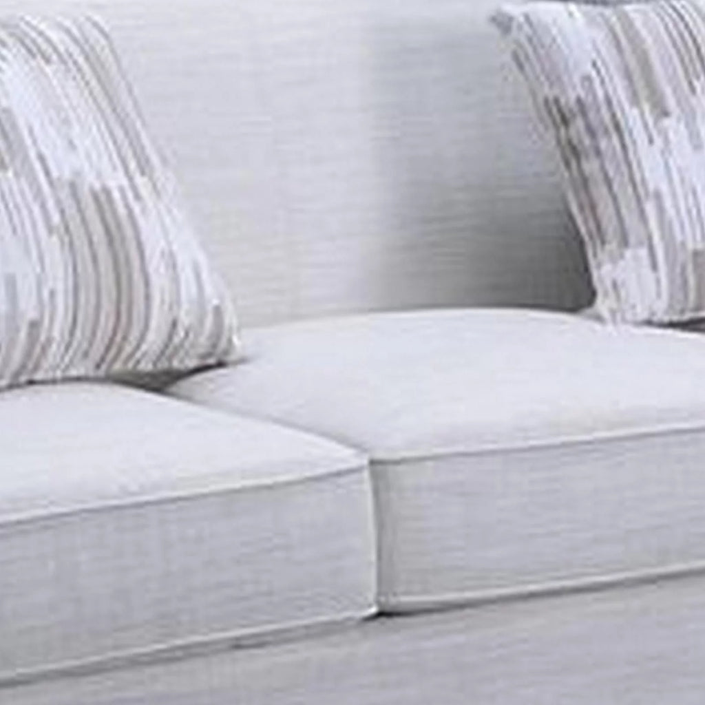 Gray Fabric Upholstery Sofa B1238
