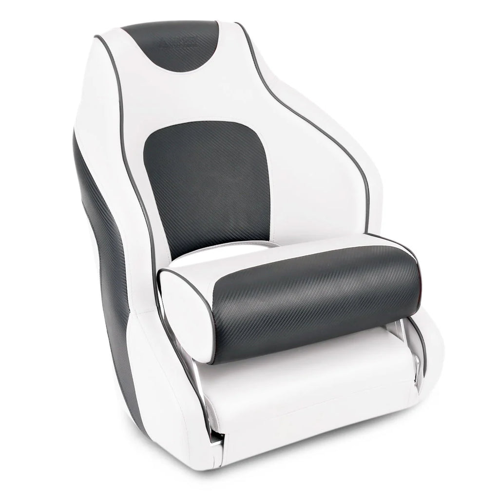 Grey Black Two Tone Boat Seat F814