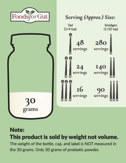 Lactobacillus Acidophilus Probiotic Powder 200 Billion cfu's (30 Grams) B8474