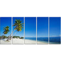 Canvas Artwork Print 60 in. Wide x 28 in. High 5 Equal Panels T45456