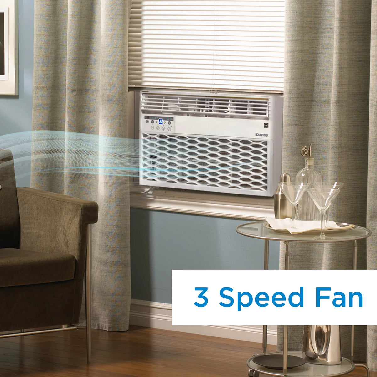 10000 BTU White Window AC O521
