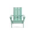 Light Mint Acacia Wood Foldable Adirondack Chair G2889