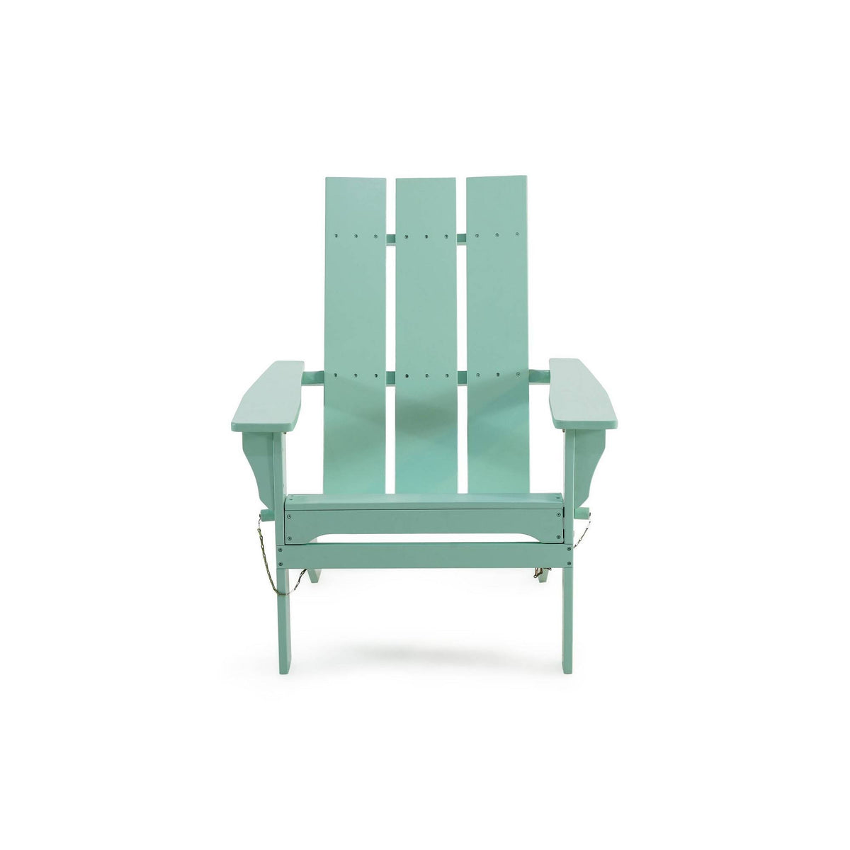 Light Mint Acacia Wood Foldable Adirondack Chair G2889
