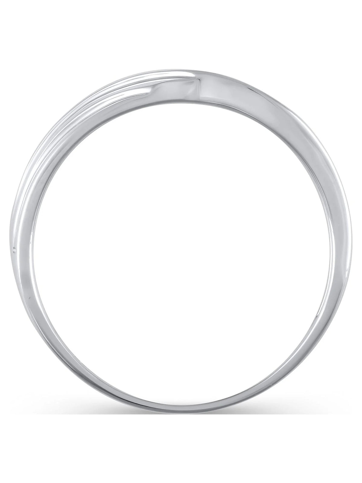 10K White Gold Bridal Ring and Men's Wedding Band Set G293838