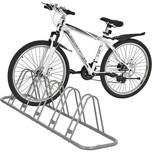 Single-Sided Adjustable Bicycle Parking Rack, 5-Bike Capacity A6726