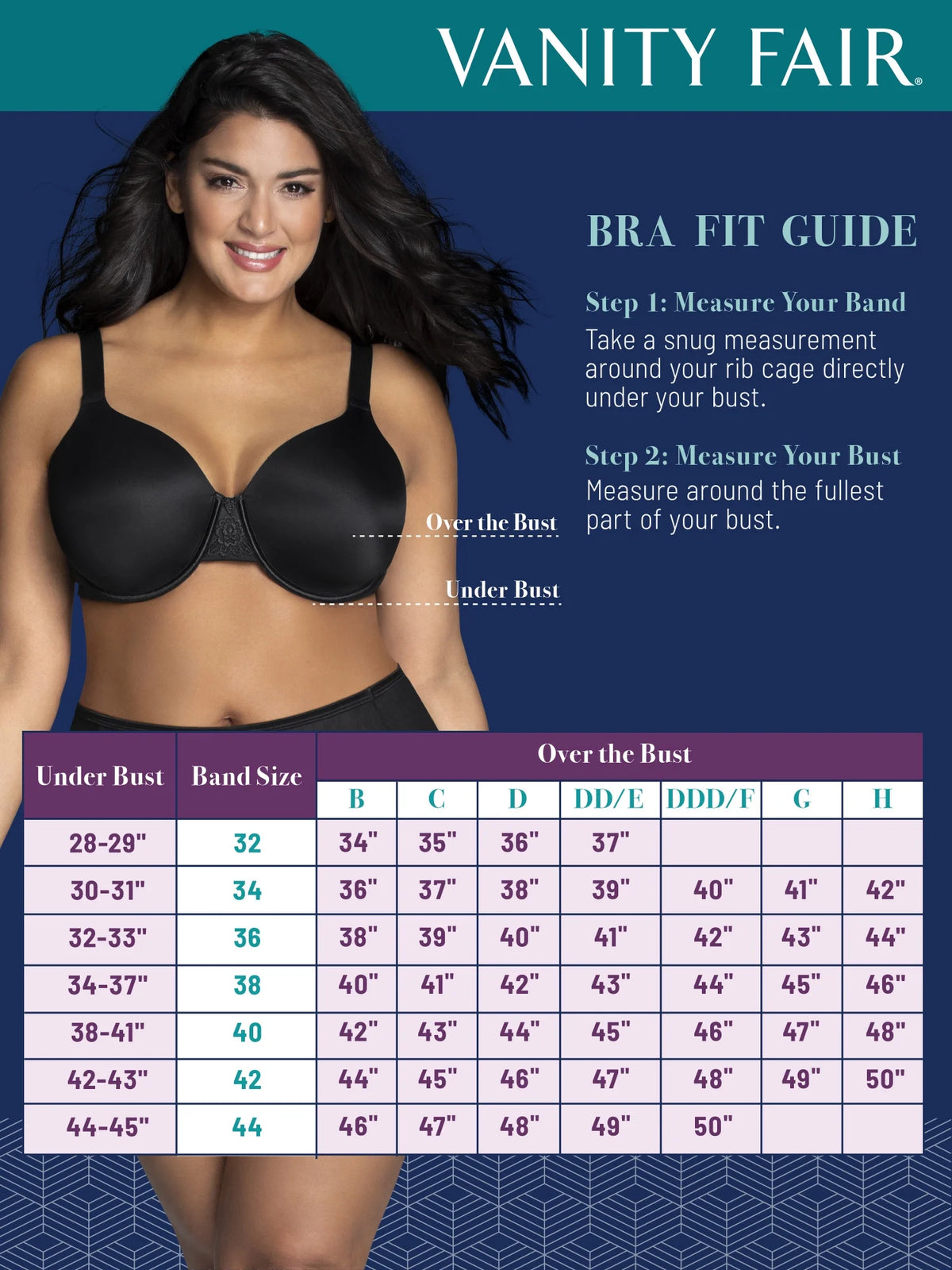 Women's Full Figure Underwire Smoothing Bra U2187