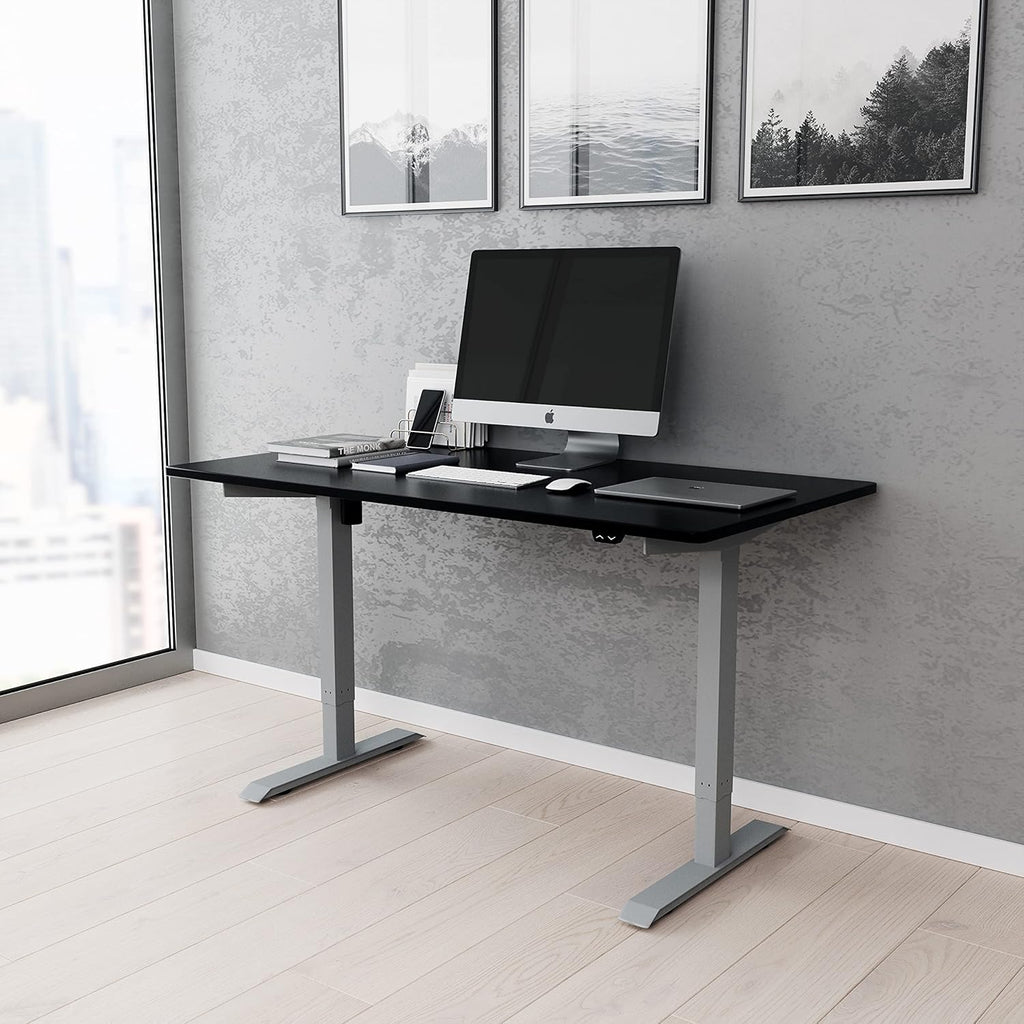 Black Sit to Stand Desk I5775