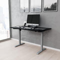 Black Sit to Stand Desk I5775