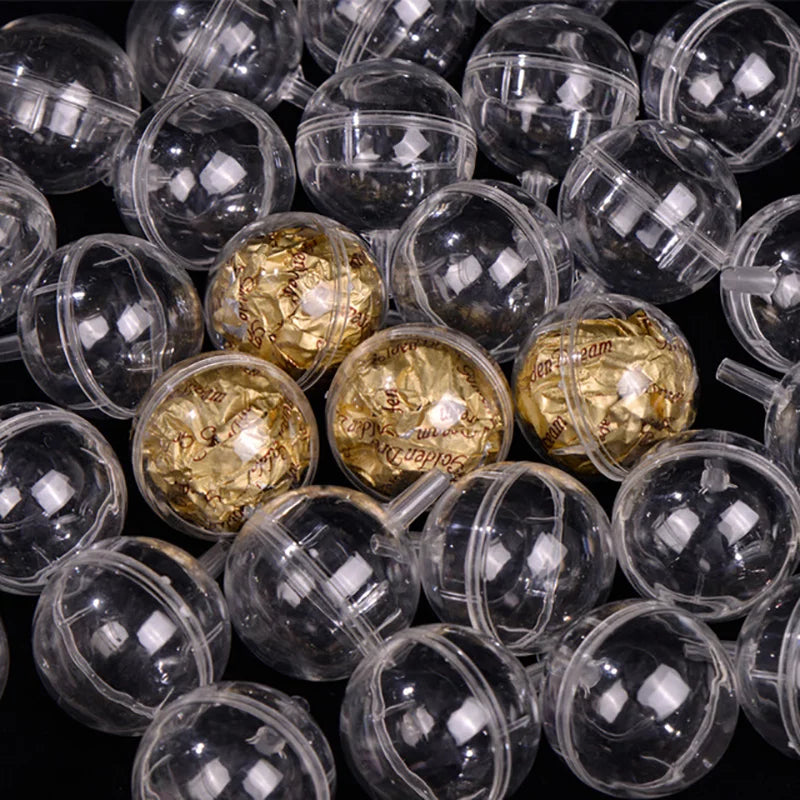 50 Pcs Clear Chocolate Box C7927