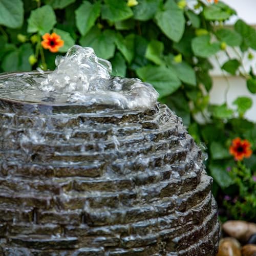 Medium Stacked Sphere Water Fountain Kit G393