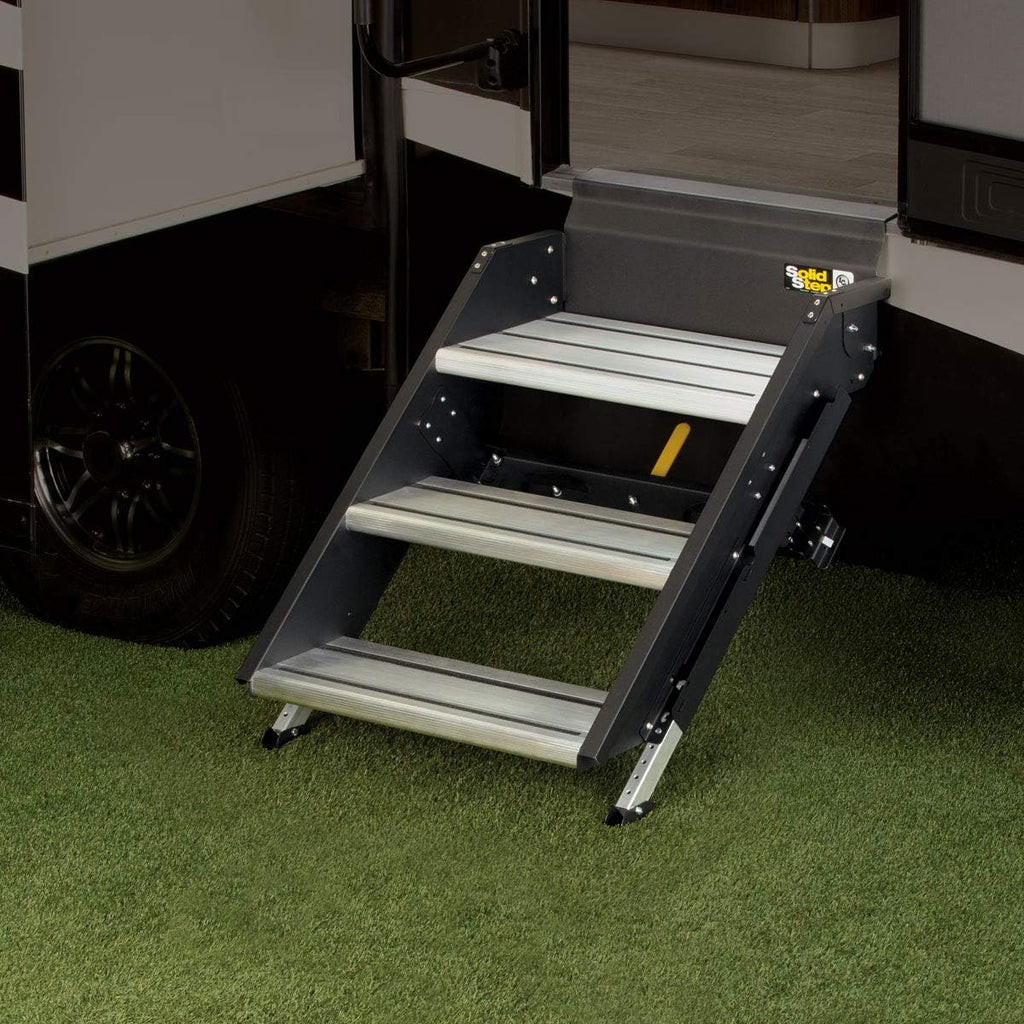 28" Solid Step, Black O15193