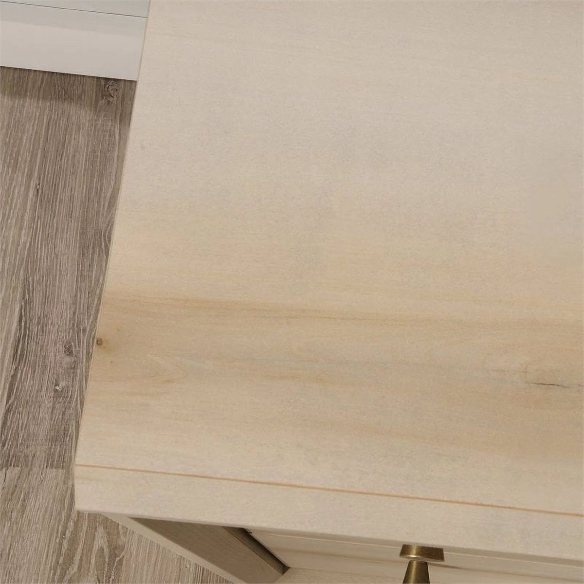 Contemporary Engineered Wood Lateral File Cabinet in Maple K401