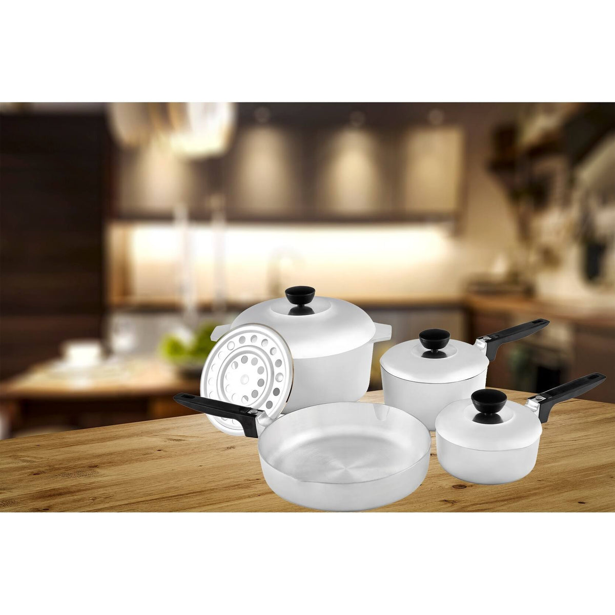 8-Piece Aluminum Cajun Cookware Set I1939