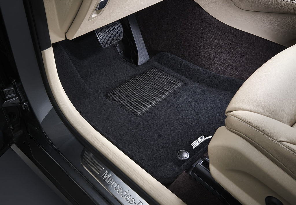 3D MAXpider ELEGANT Floor Mat (BLACK) Full Set B9339