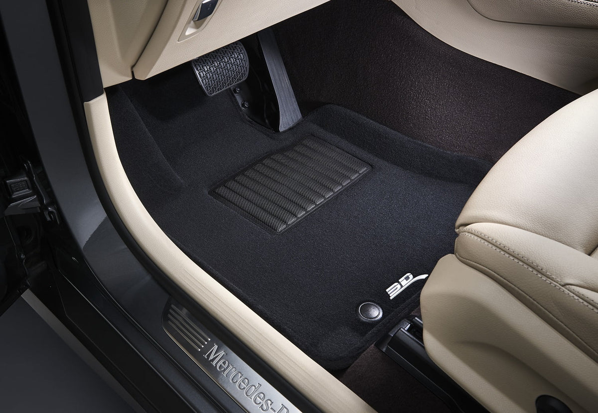 3D MAXpider ELEGANT Floor Mat (BLACK) Full Set B9339