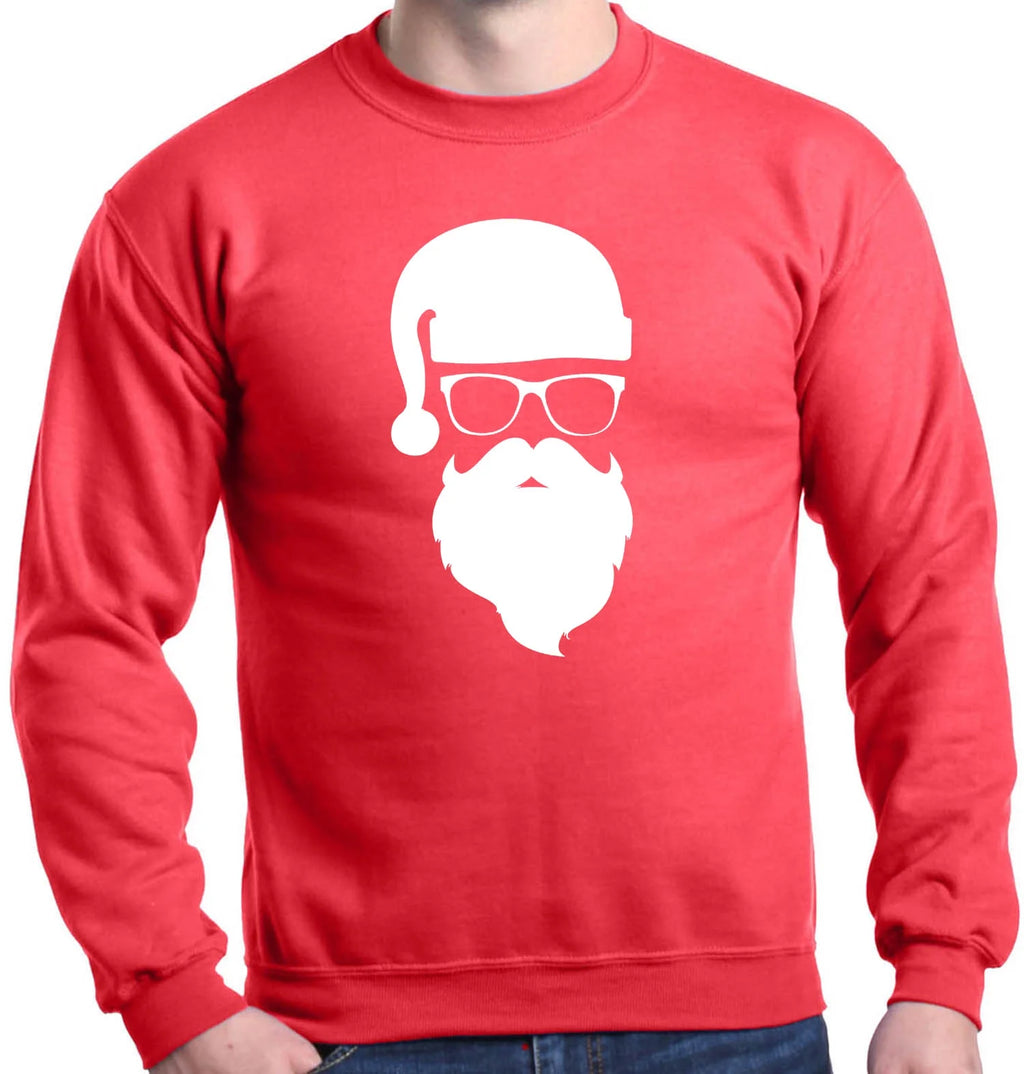 Men's Christmas Crewneck Sweatshirt Small Red K500703