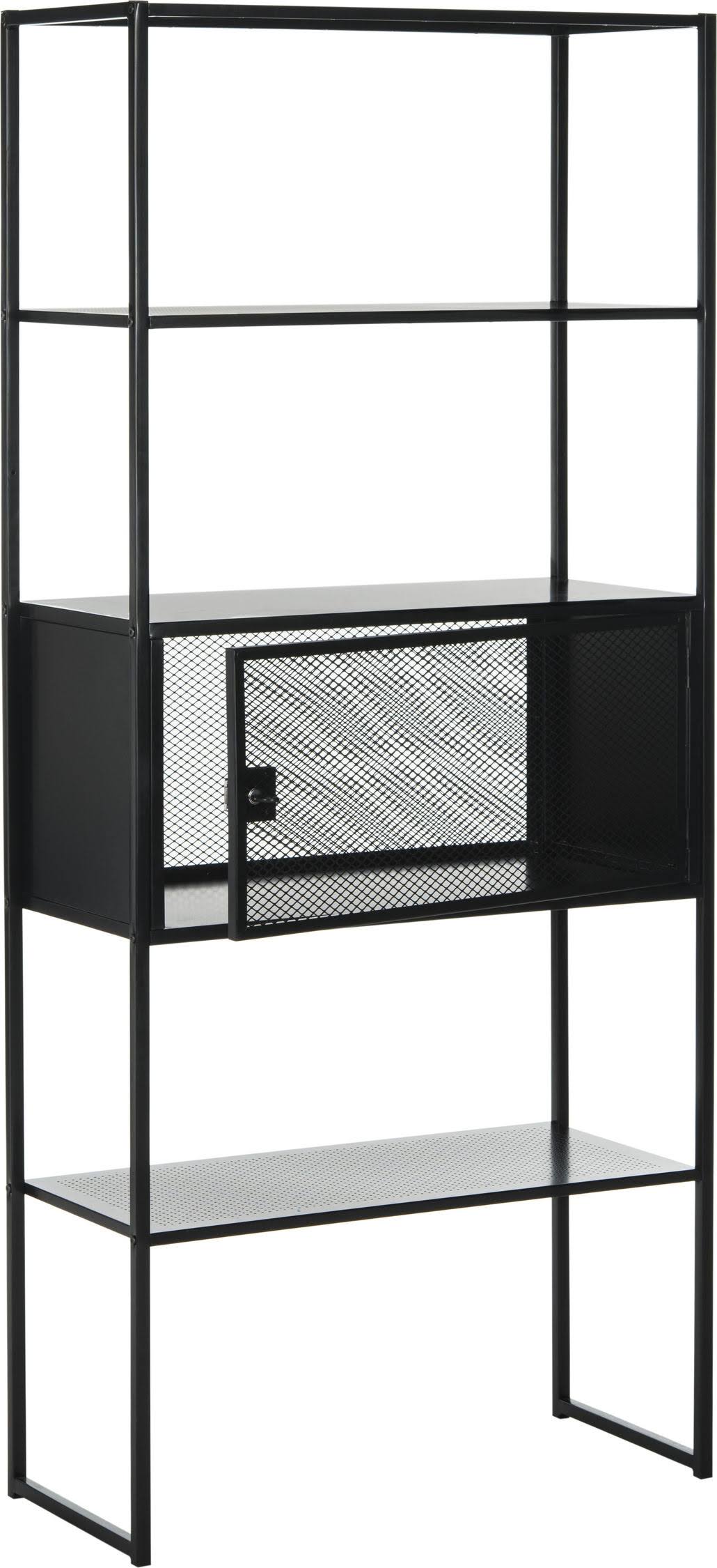 Black Storage Bookshelf A840832