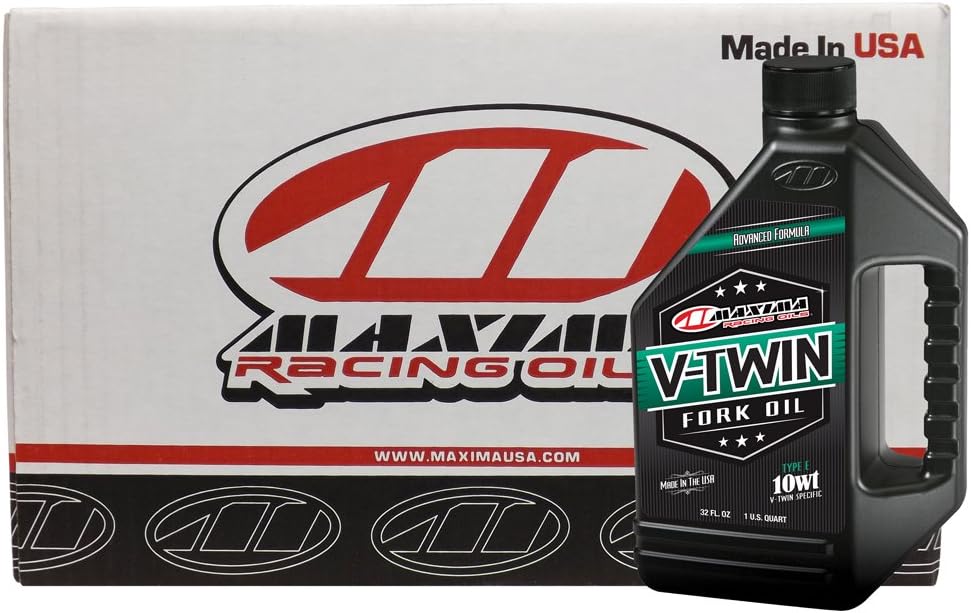 V-Twin Fork Oil 10wt 32 oz Bottle 4-Pack A441