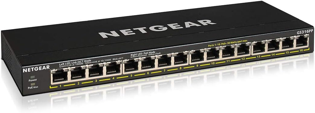 5-Port Gigabit Ethernet Unmanaged PoE Switch with 4 x PoE+ @ 83W E52891