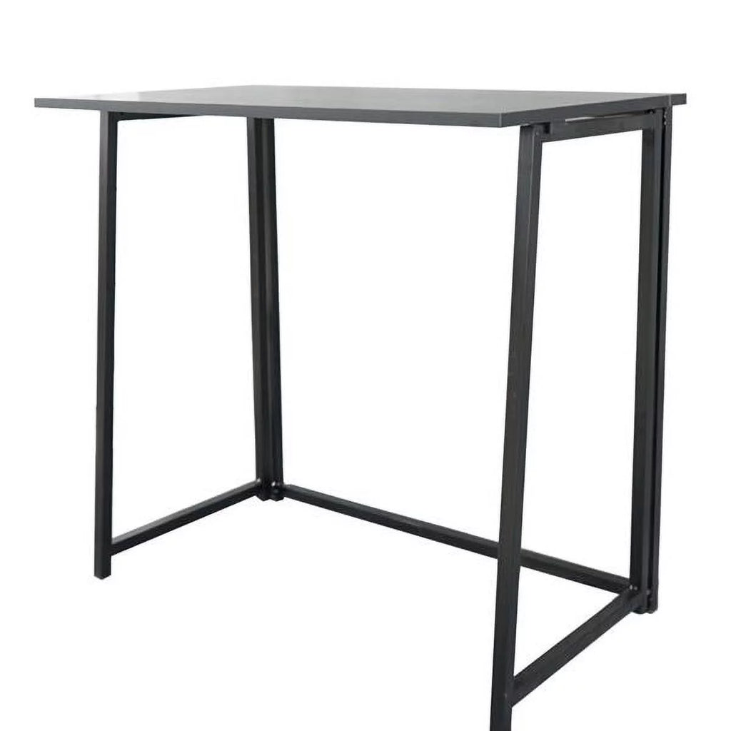 Black Collapsible Computer Desk E6419