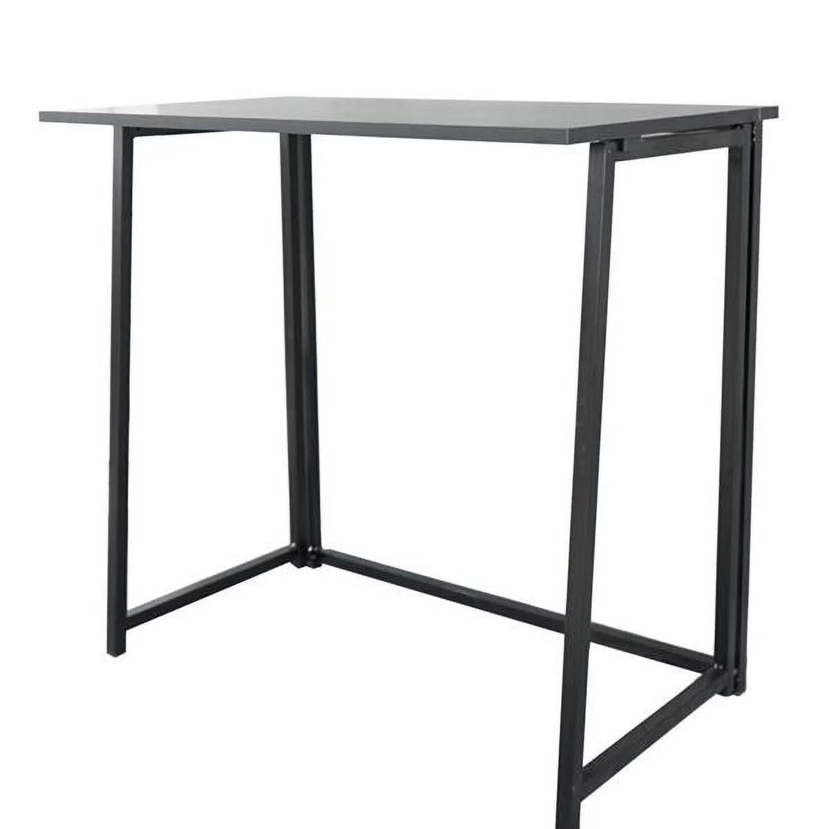 Black Collapsible Computer Desk E6419
