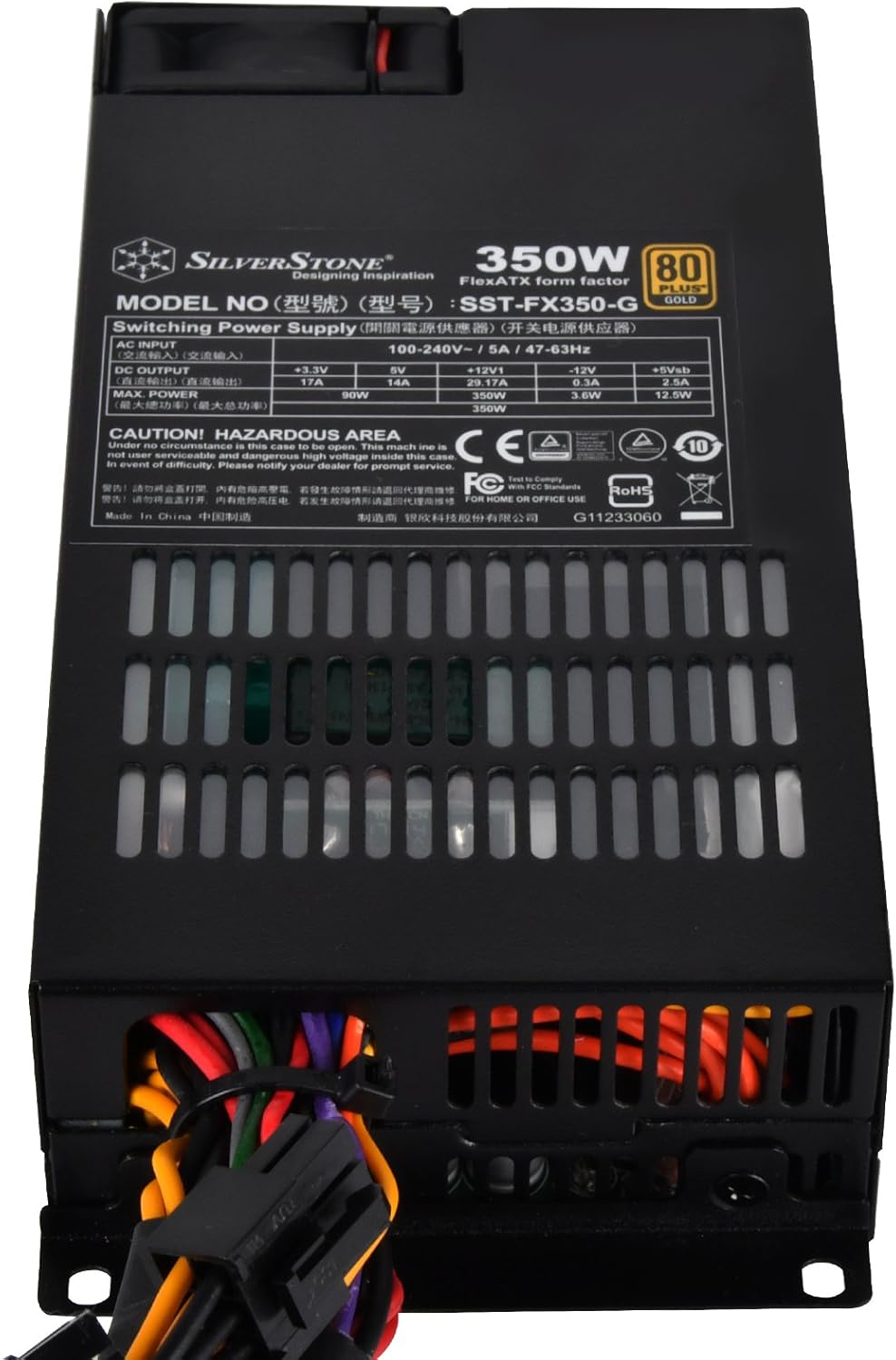350 Watt Flex ATX Power Supply 80 Plus Gold U579295