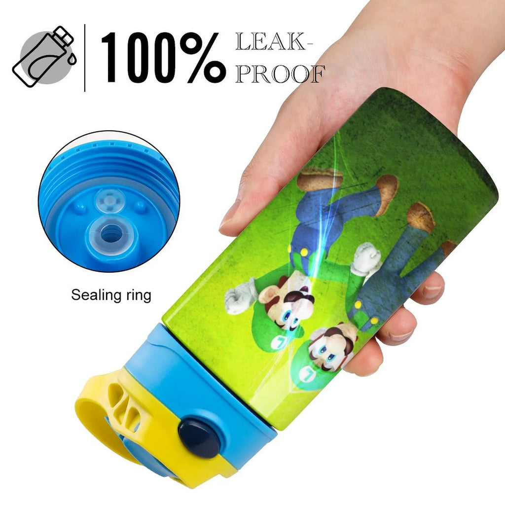Insulated Stainless Steel Water Bottle with Straw H174384