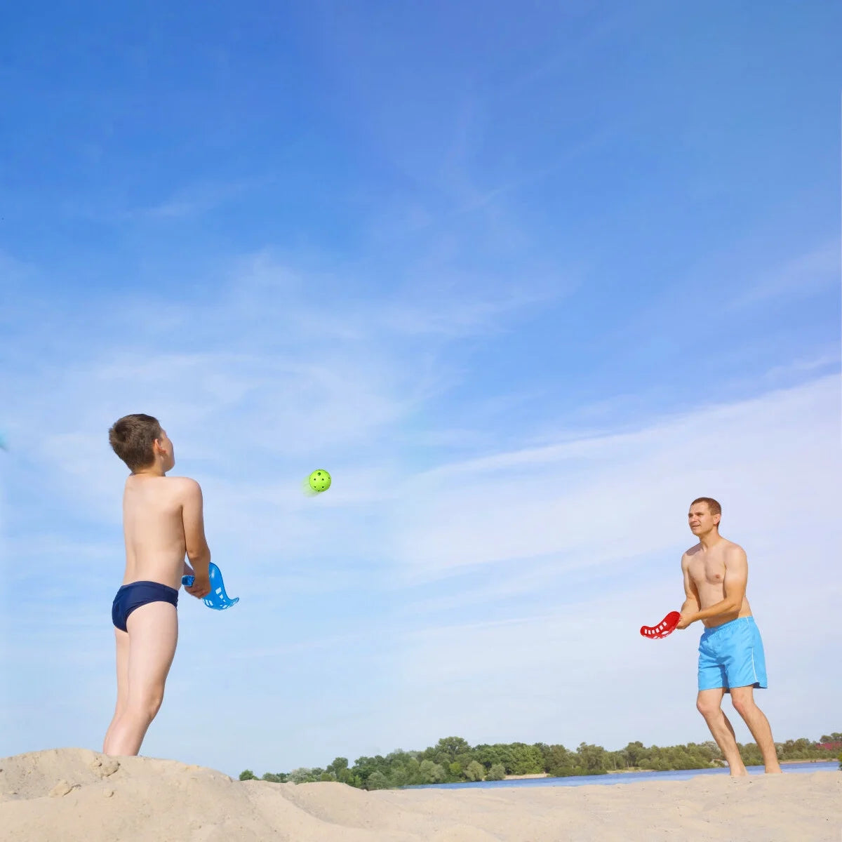 Scoop Ball Game Outdoor Sports Beach Game for Kids V807