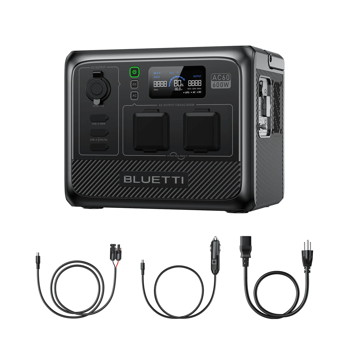 600W 403Wh LiFePO4 Portable Power Station J233796