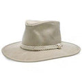 Tan Canvas Fabric Outback Hat R535971