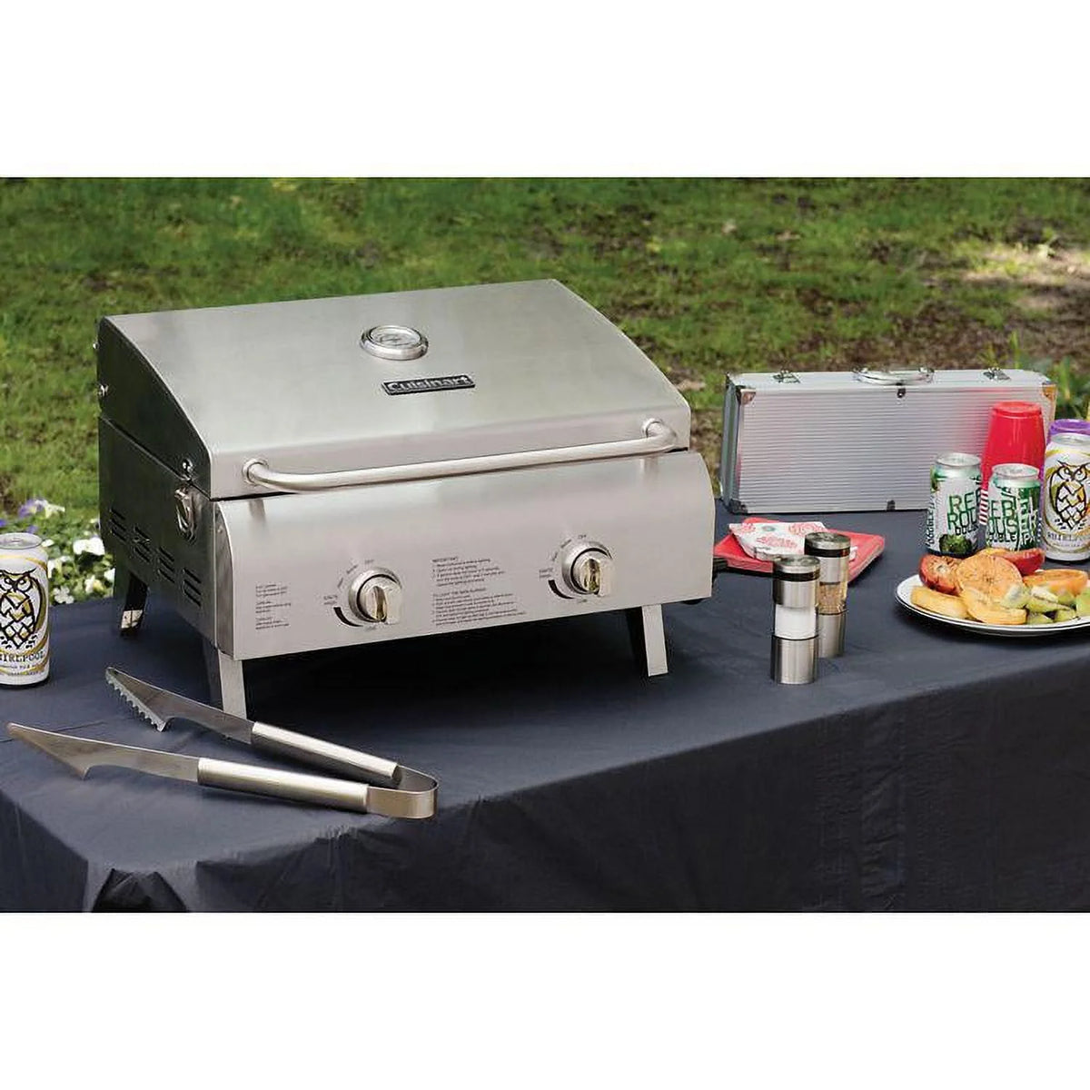 Stainless Steel Tabletop Grill M37482