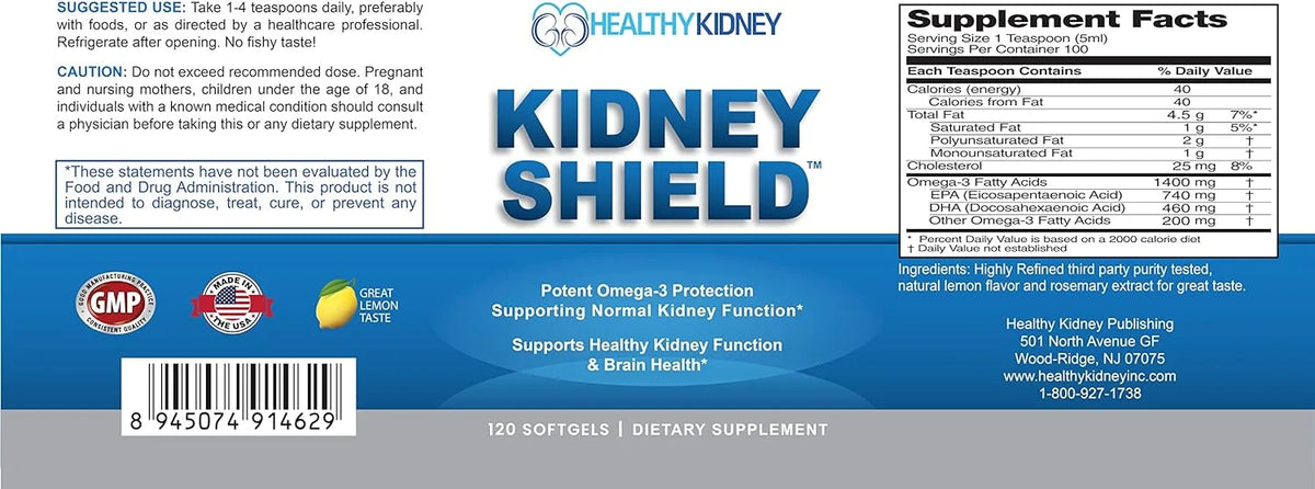 Kidney Detox Supplement 120 ct. 3 pack U1377