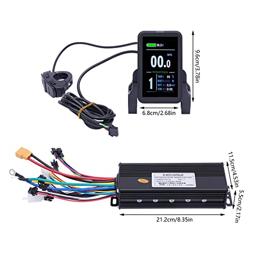 Electric Bicycle Motor Kit with Dual Mode Controller LED Display P423201