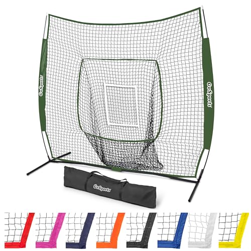 7x7 ft Baseball & Softball Net with Strike Zone H1929