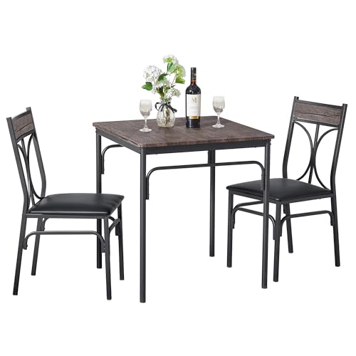Kitchen Dining Table Set with 2 Chairs D97983