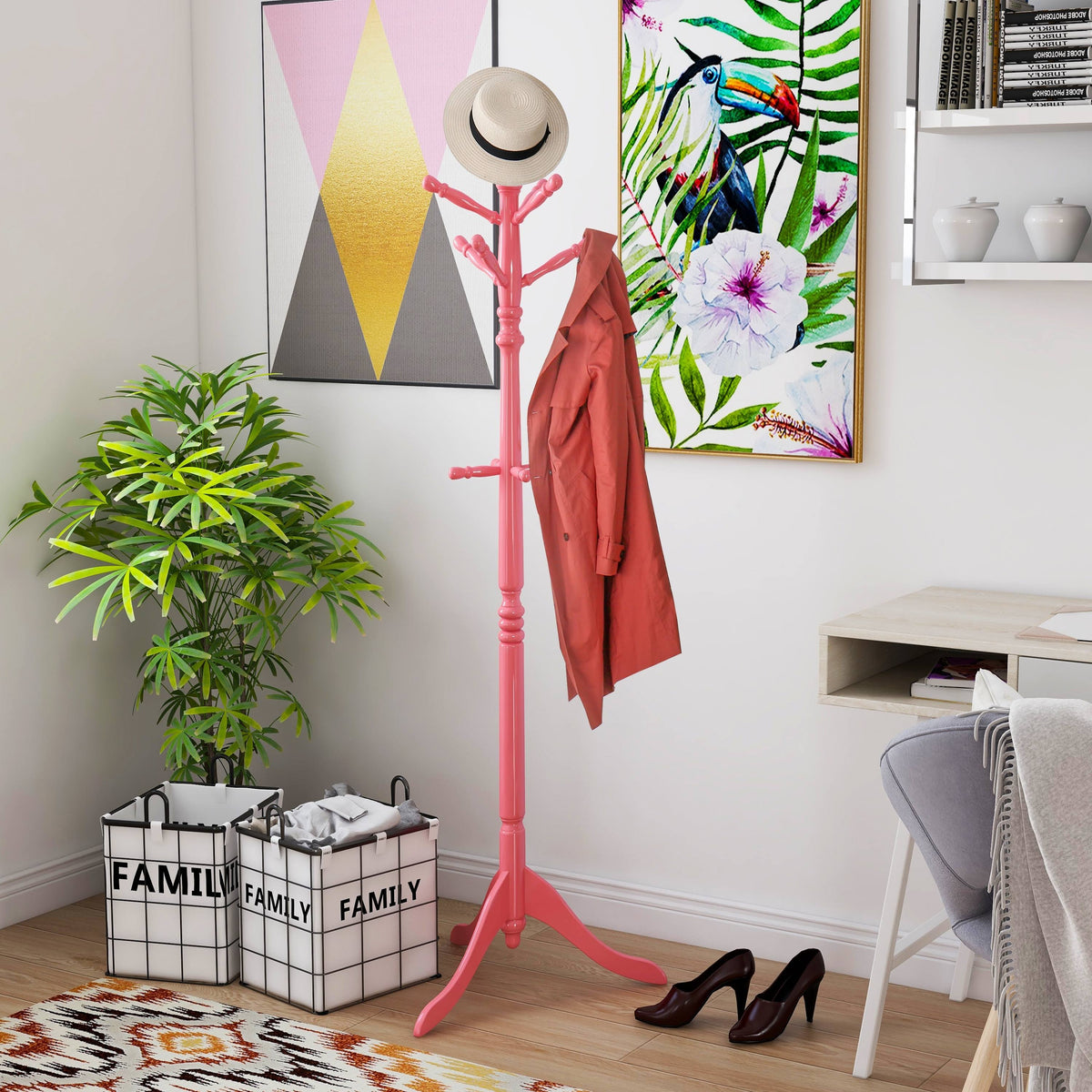 Blue Coat Rack K612847