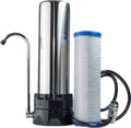 Stainless Steel Countertop Water Purifier Filter (.5 Micron Carbon Block) R287